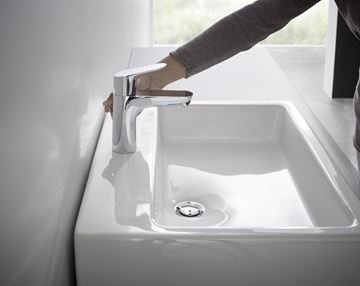 HANSGROHE FOCUS umývadlová stojanková batéria, s odtokovou súpravou, CoolStart, EcoSmart, chróm 31621000 Obrázek - fotka
