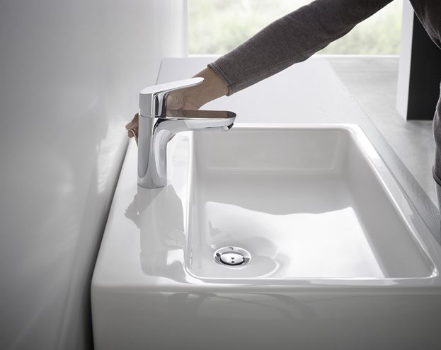 HANSGROHE FOCUS umývadlová stojanková batéria, s odtokovou súpravou, CoolStart, EcoSmart, chróm 31621000 Obrázek - fotka