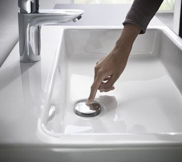 HANSGROHE LOGIS umývadlová stojanková batéria, s odtokovou súpravou, EcoSmart, chróm 71077000 Obrázek - fotka