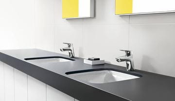 HANSGROHE LOGIS umývadlová stojanková batéria, s odtokovou súpravou, EcoSmart, chróm 71077000 Obrázek - fotka