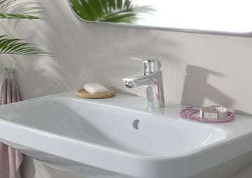 HANSGROHE LOGIS umývadlová stojanková batéria, s odtokovou súpravou, EcoSmart, chróm 71070000 Obrázek - fotka