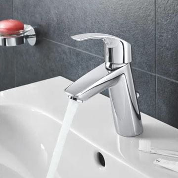 GROHE EUROSMART umývadlová stojanková batéria, s odtokovou súpravou, chróm 23322003 Obrázek - fotka