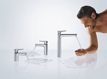 HANSGROHE TALIS E umývadlová stojanková batéria, EcoSmart, chróm 71717000 Obrázek - fotka
