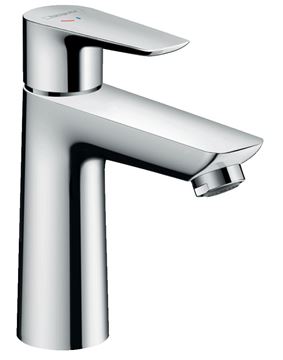 HANSGROHE TALIS E umývadlová stojanková batéria, s odtokovou súpravou, CoolStart, EcoSmart, chróm