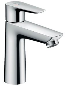 HANSGROHE TALIS E umývadlová stojanková batéria, s odtokovou súpravou, CoolStart, EcoSmart, chróm