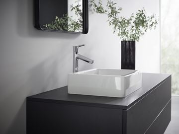 HANSGROHE TALIS S umývadlová stojanková batéria, EcoSmart, chróm 72032000 Obrázek - fotka