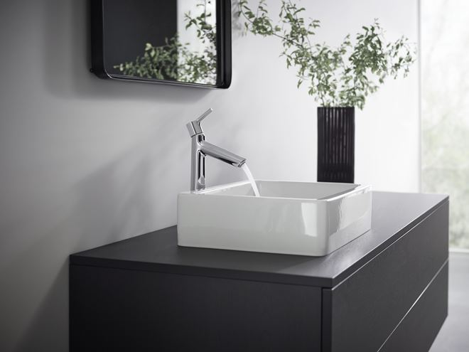 HANSGROHE TALIS S umývadlová stojanková batéria, EcoSmart, chróm 72032000 Obrázek - fotka