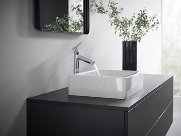 HANSGROHE TALIS S umývadlová stojanková batéria, EcoSmart, chróm 72032000 Obrázek - fotka