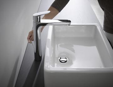 HANSGROHE FOCUS umývadlová stojanková batéria, s odtokovou súpravou, EcoSmart, chróm 31531000 Obrázek - fotka