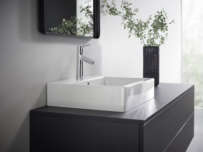 HANSGROHE TALIS S umývadlová stojanková batéria, EcoSmart, chróm 72025000 Obrázek - fotka