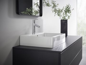 HANSGROHE TALIS S umývadlová stojanková batéria, EcoSmart, chróm 72025000 Obrázek - fotka