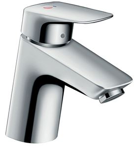 HANSGROHE LOGIS umývadlová stojanková batéria, s odtokovou súpravou, CoolStart, EcoSmart, chróm