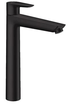 HANSGROHE TALIS E umývadlová stojanková batéria, s odtokovou súpravou, EcoSmart, matná čierna