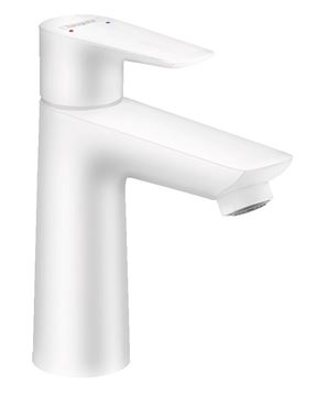 HANSGROHE TALIS E umývadlová stojanková batéria, EcoSmart, matná biela