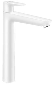 HANSGROHE TALIS E umývadlová stojanková batéria, s odtokovou súpravou, EcoSmart, matná biela