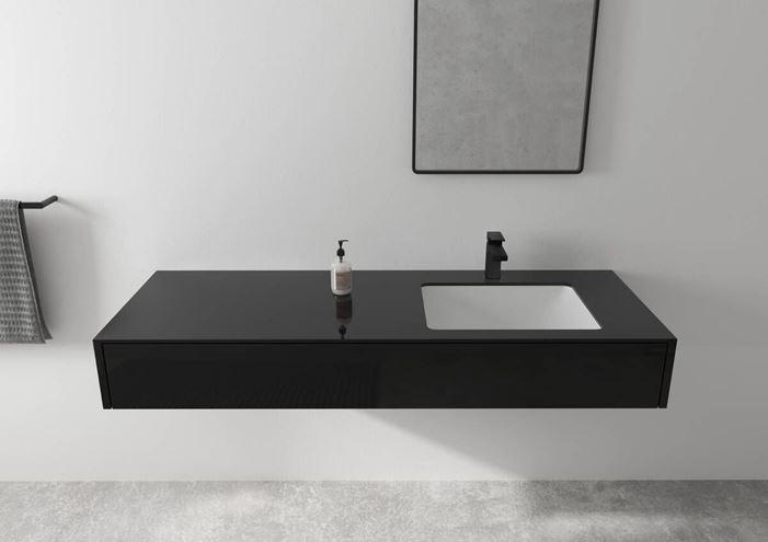HANSGROHE VERNIS BLEND umývadlová stojanková batéria, EcoSmart, matná čierna 71580670 Obrázek - fotka