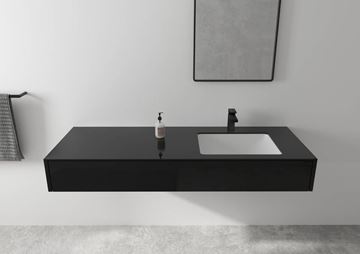 HANSGROHE VERNIS BLEND umývadlová stojanková batéria, EcoSmart, matná čierna 71580670 Obrázek - fotka
