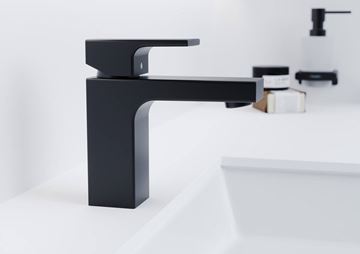 HANSGROHE VERNIS BLEND umývadlová stojanková batéria, EcoSmart, matná čierna 71580670 Obrázek - fotka