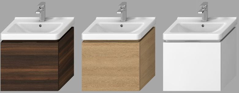 JIKA CUBITO PURE skrinka pod umývadlo 54x39, 9x48 cm, 1 zásuvka, lesklá biela H40J4223015001 Obrázek - fotka