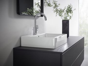 HANSGROHE VERNIS SHAPE umývadlová stojanková batéria, s odtokovou súpravou, EcoSmart, chróm 71564000 Obrázek - fotka
