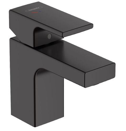 HANSGROHE VERNIS SHAPE umývadlová stojanková batéria, s odtokovou súpravou, CoolStart, EcoSmart, matná čierna 71593670 Obrázek - Hlavní obrázek
