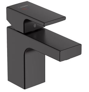HANSGROHE VERNIS SHAPE umývadlová stojanková batéria, s odtokovou súpravou, CoolStart, EcoSmart, matná čierna
