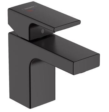 HANSGROHE VERNIS SHAPE umývadlová stojanková batéria, s odtokovou súpravou, CoolStart, EcoSmart, matná čierna
