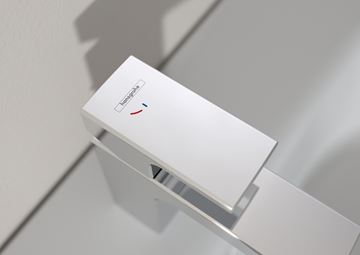 HANSGROHE VERNIS SHAPE umývadlová stojanková batéria, s odtokovou súpravou, CoolStart, EcoSmart, matná čierna 71594670 Obrázek - fotka