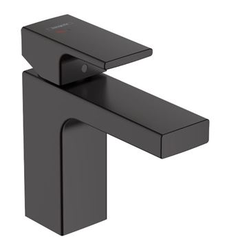 HANSGROHE VERNIS SHAPE umývadlová stojanková batéria, s odtokovou súpravou, CoolStart, EcoSmart, matná čierna
