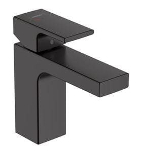 HANSGROHE VERNIS SHAPE umývadlová stojanková batéria, s odtokovou súpravou, CoolStart, EcoSmart, matná čierna