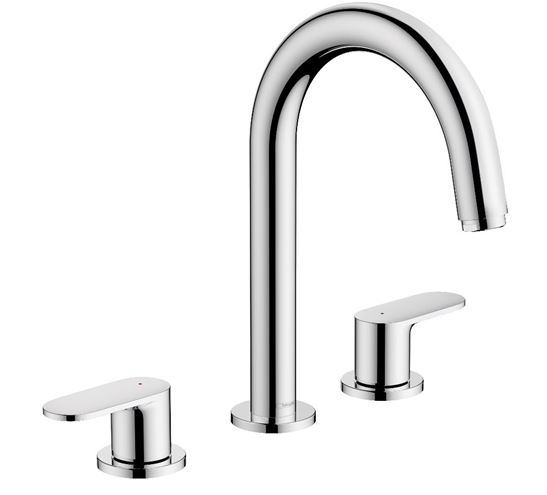 HANSGROHE VERNIS BLEND umývadlová stojanková batéria 3-otvorová, s odtokovou súpravou, EcoSmart, chróm 71553000 Obrázek - Hlavní obrázek