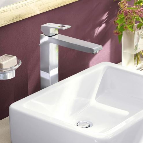 GROHE EUROCUBE umývadlová stojanková batéria, chróm 23406000 Obrázek - fotka