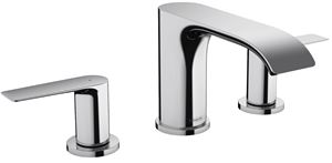 HANSGROHE VIVENIS umývadlová stojanková batéria 3-otvorová, s odtokovou súpravou, EcoSmart, chróm
