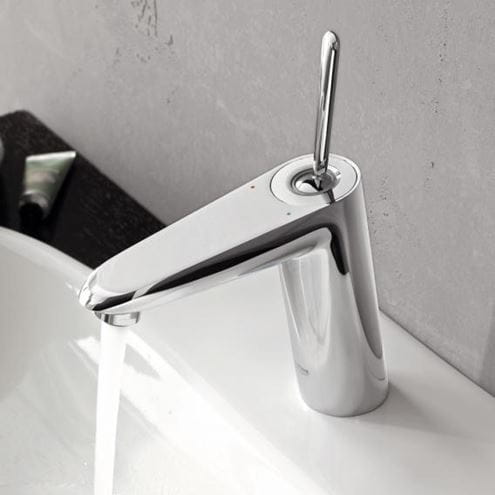 GROHE EURODISC JOY umývadlová stojanková batéria, s odtokovou súpravou, chróm 23427000 Obrázek - fotka