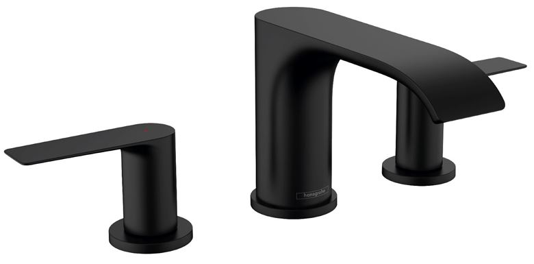 HANSGROHE VIVENIS umývadlová stojanková batéria 3-otvorová, s odtokovou súpravou, EcoSmart, matná čierna 75033670 Obrázek - Hlavní obrázek
