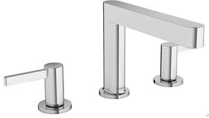 HANSGROHE FINORIS umývadlová stojanková batéria 3-otvorová, s odtokovou súpravou, EcoSmart, chróm