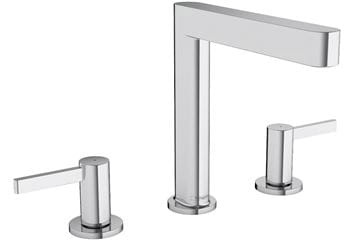 HANSGROHE FINORIS umývadlová stojanková batéria 3-otvorová, s odtokovou súpravou, EcoSmart, chróm
