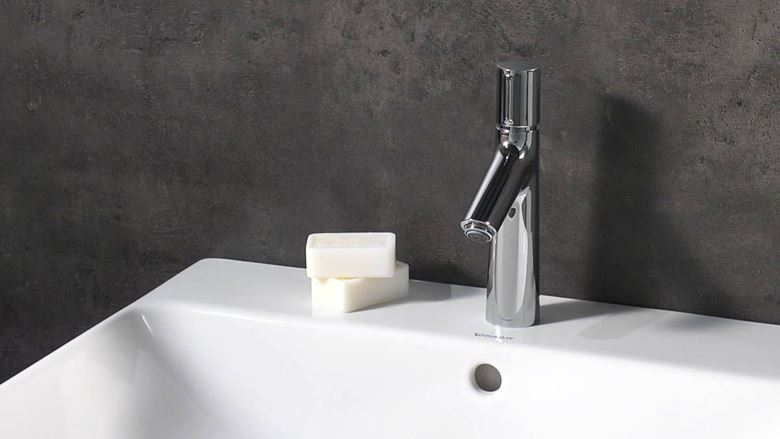 HANSGROHE TALIS SELECT S umývadlová stojanková batéria, s odtokovou súpravou, EcoSmart, chróm 72042000 Obrázek - fotka