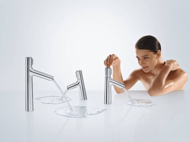 HANSGROHE TALIS SELECT S umývadlová stojanková batéria, EcoSmart, chróm 72045000 Obrázek - fotka