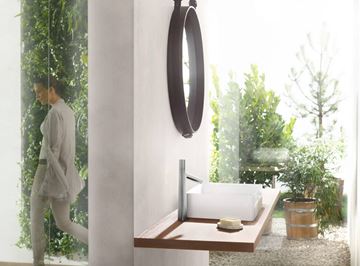 HANSGROHE TALIS SELECT S umývadlová stojanková batéria, EcoSmart, chróm 72045000 Obrázek - fotka