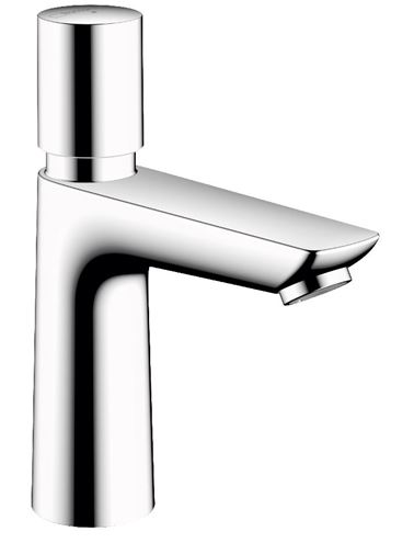 HANSGROHE TALIS E umývadlová stojanková batéria, samouzatváracia, pre jednu vodu, EcoSmart, chróm 71719000 Obrázek - Hlavní obrázek
