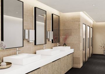 HANSGROHE TALIS E umývadlová stojanková batéria, samouzatváracia, pre jednu vodu, EcoSmart, chróm 71719000 Obrázek - fotka