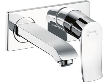HANSGROHE METRIS umývadlová podomietková batéria, s odtokovou súpravou, EcoSmart, chróm