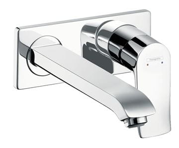 HANSGROHE METRIS umývadlová podomietková batéria, s odtokovou súpravou, EcoSmart, chróm