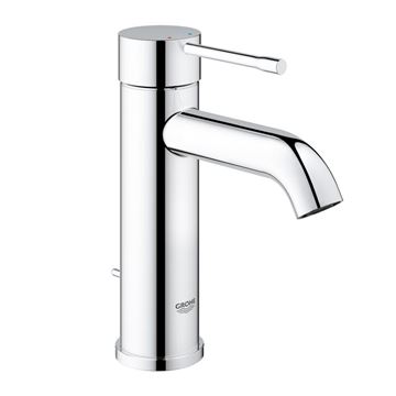 GROHE ESSENCE NEW umývadlová stojanková batéria, s odtokovou súpravou, Water Saving, chróm