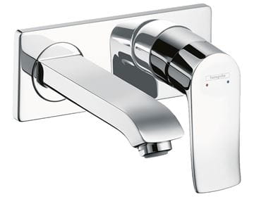 HANSGROHE METRIS umývadlová podomietková batéria, s odtokovou súpravou, EcoSmart, chróm