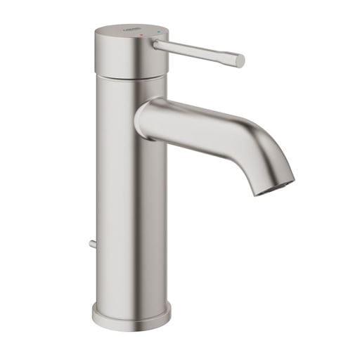 GROHE ESSENCE NEW umývadlová stojanková batéria, s odtokovou súpravou, Water Saving, supersteel 23589DC1 Obrázek - Hlavní obrázek