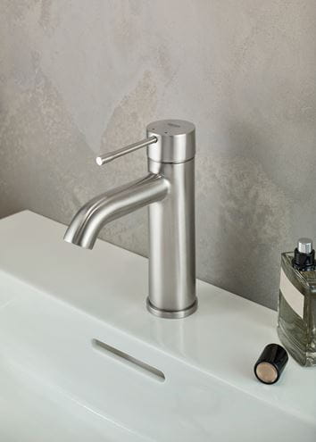 GROHE ESSENCE NEW umývadlová stojanková batéria, s odtokovou súpravou, Water Saving, supersteel 23589DC1 Obrázek - fotka