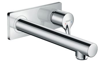 HANSGROHE TALIS S umývadlová podomietková batéria, s odtokovou súpravou, EcoSmart, chróm