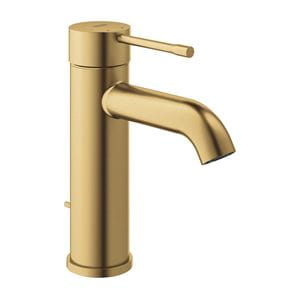 GROHE ESSENCE NEW umývadlová stojanková batéria, s odtokovou súpravou, Water Saving, kartáčovaný cool sunrise